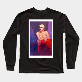 Portrait of Ingrid Long Sleeve T-Shirt